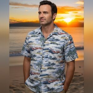 Vintage Hawaiian shirt by David Taylor Collection, Large